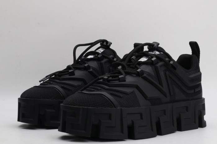 vse chain reaction black sneaker