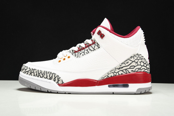 air jordan 3 retro “cardinal red”ct8532-126