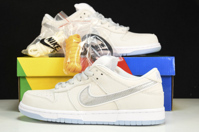 concepts x nike sb dunk low “white lobster” fd8776-100