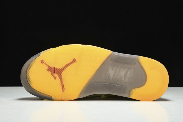 of x air jordan 5 “sail” dh8565-100