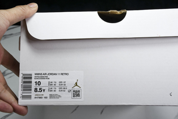 air jordan 11 low wmns “legend pink” ah7860-160