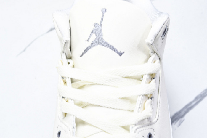 Air Jordan 3 “Sail/Metallic Silver” CK9246-100