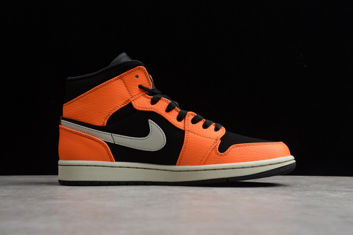 Air Jordan 1 Mid Black Cone 554724-062