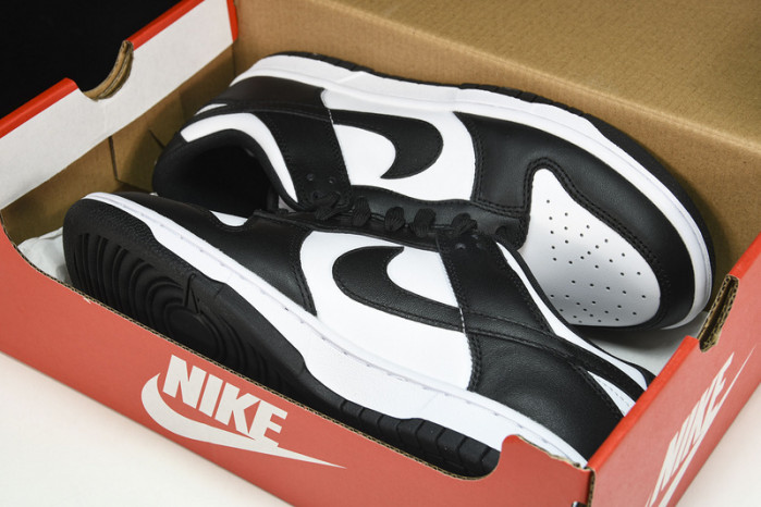 nike dunk low white black dd1391-100