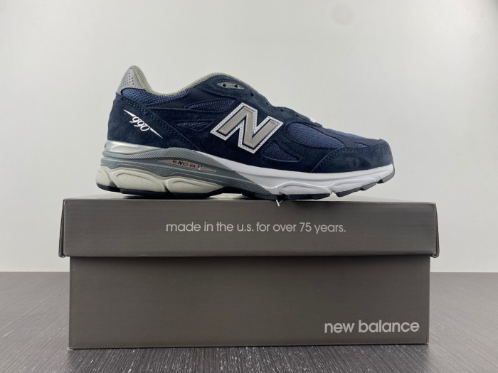 new Ba1an*e 990v3 m1vsa navy denim m990nb3