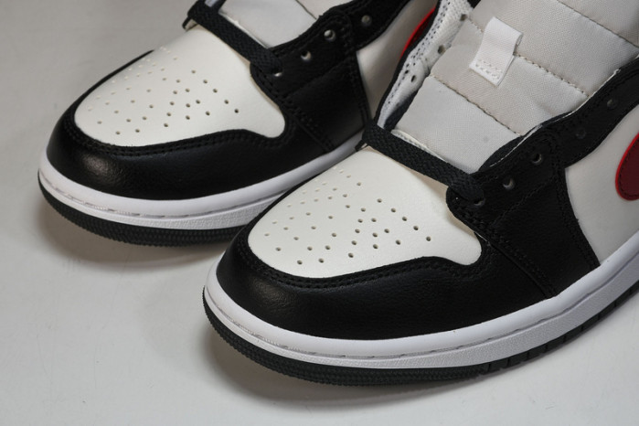 air jordan 1 mid “black toe” bq6472-160