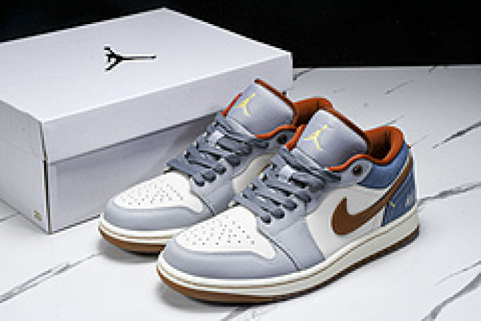 jordan 1 low phanT0m denim fz5045-091