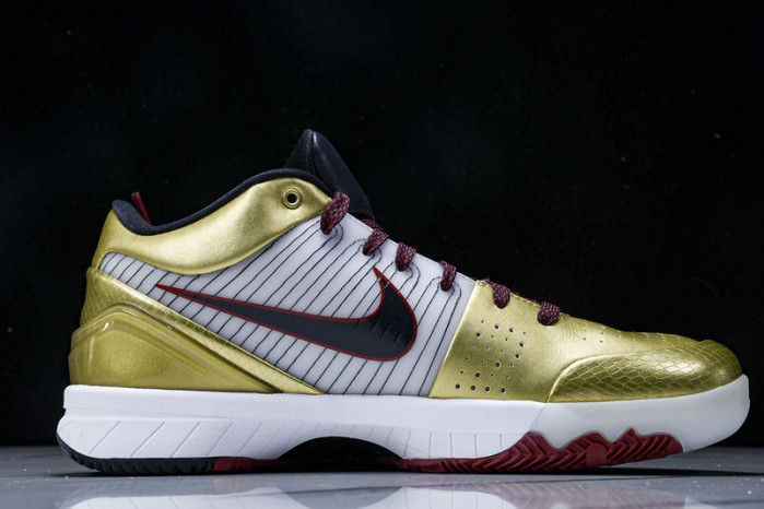 nike kobe 4 protro “gold medal” fq3544-100