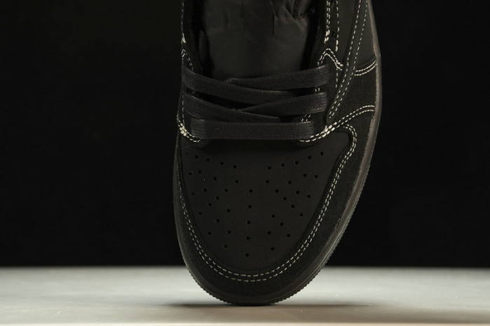 travis scott x air jordan 1 low "black phanT0m" dm7866-001