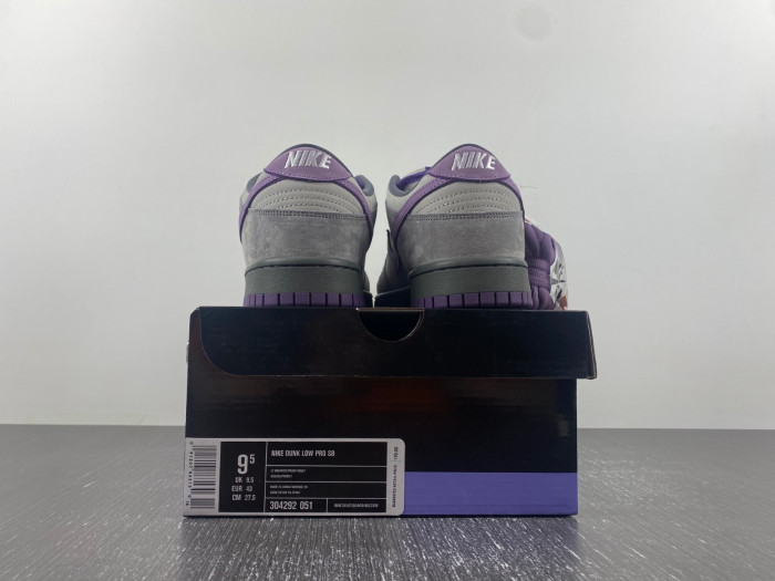 nike dunk sb low purple pigeon 304292-051