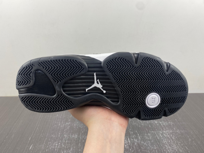 Jordan 14 Retro Black White 487471-016