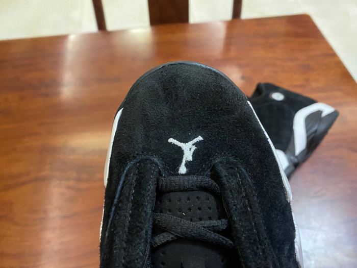 Jordan 14 Retro Black White 487471-016