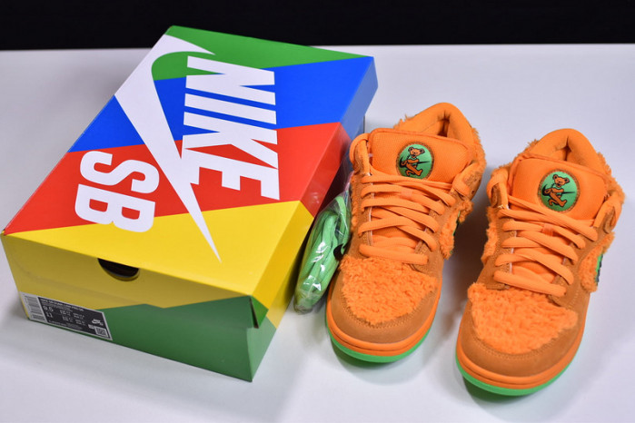 grateful dead x nike sb dunk low "orange bear"-cj5378-800