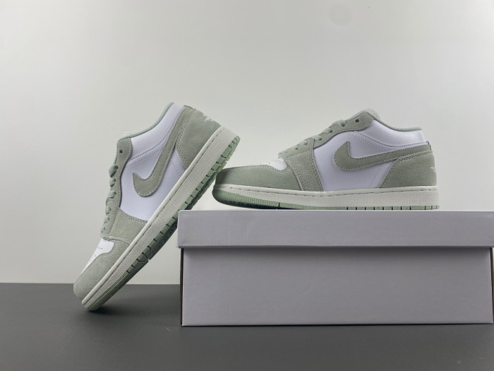 air jordan 1 low “light green” fn5214-131