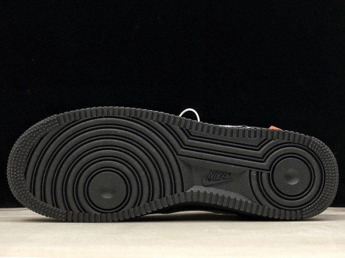 of nike air force 1 black - ao4606-001