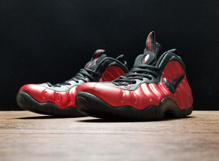 nike air foamposite pro "universty red" mens 624041-604