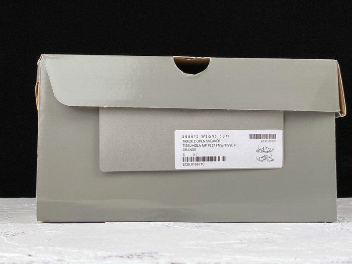 bl track trainers sneaker orange h903p074