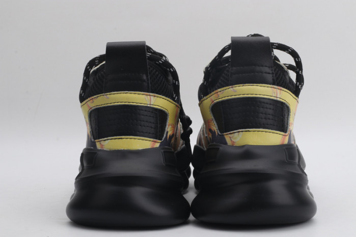 vse chain reaction black sneaker
