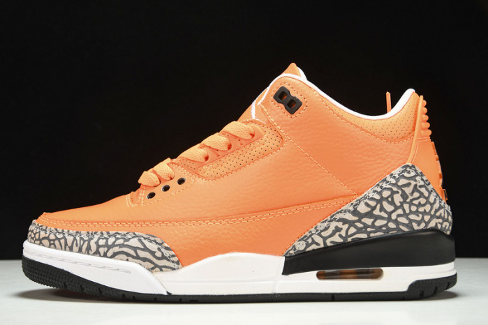 air jordan 3 retro "orange" ct8532-801
