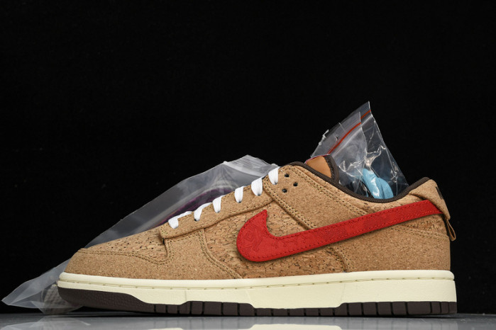 nike dunk low sp clot cork fn0317-121