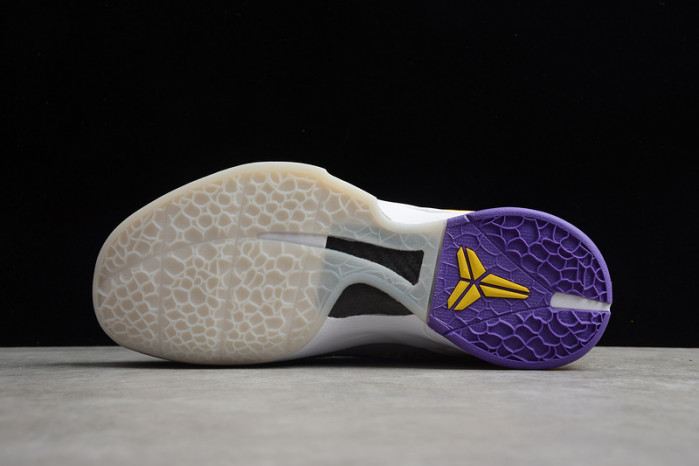 kobe vi white/purple/yellow cw2190-105
