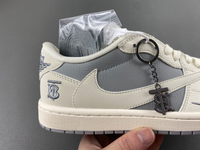 B_URBRRY x Travis Scott x Nike Air Jordan 1 Low Nike BB6588-315
