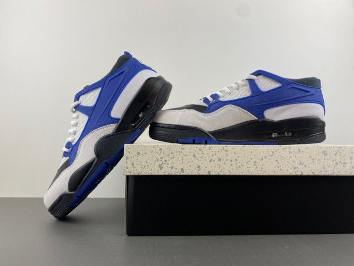 Jordan 4 RM Black Summit White Racer Blue FQ7939-140