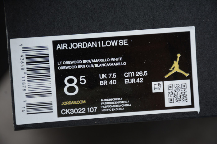 air jordan 1 low palm tree ck3022-107