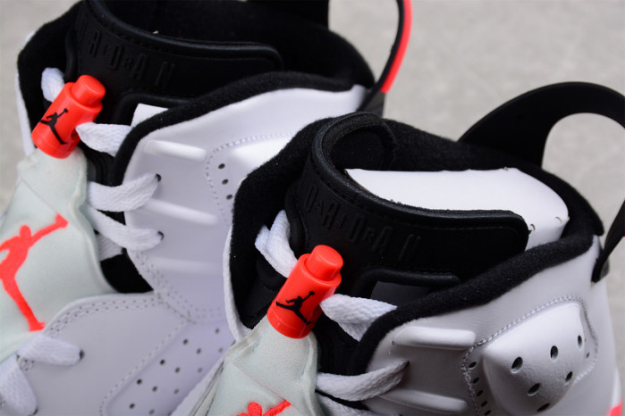 jordan 6 retro infrared white 384664-123