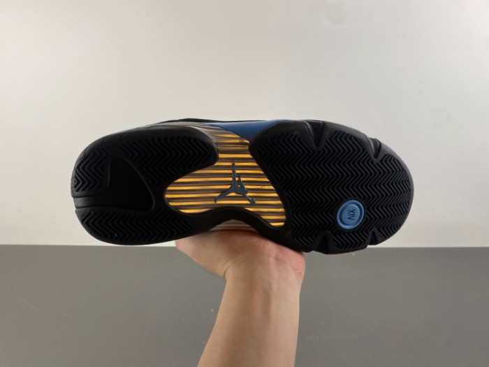 Air Jordan 14 "Black/University Blue" 487471-002