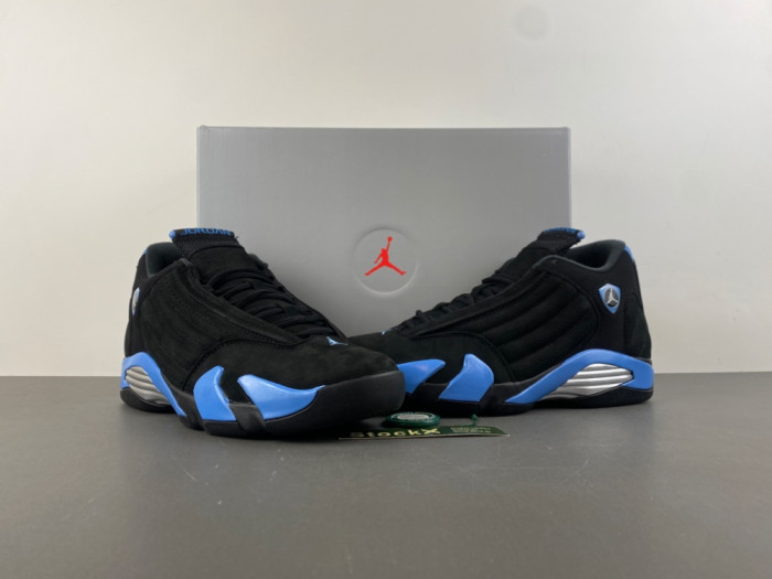 Air Jordan 14 "Black/University Blue" 487471-002
