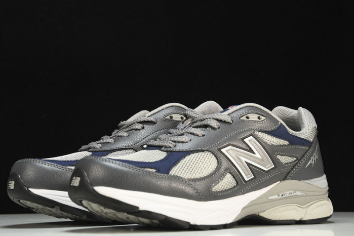 new Ba1an*e 990v3 elephant grey navy m990gj3