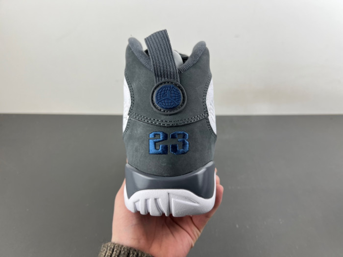 Air Jordan 9 “Flint Grey”Color: White/French Blue-Flint Grey HV4794-100