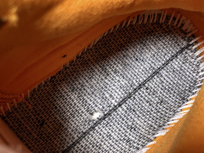 (led) bl tess s. gomma trek low sneakers white orange h903p029