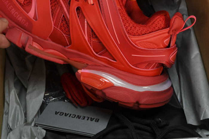 (led) bl tess s. gomma trek low sneakers red 23090702