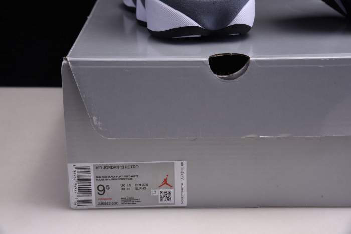 jordan 13 retro gym red flint grey - dj5982 600