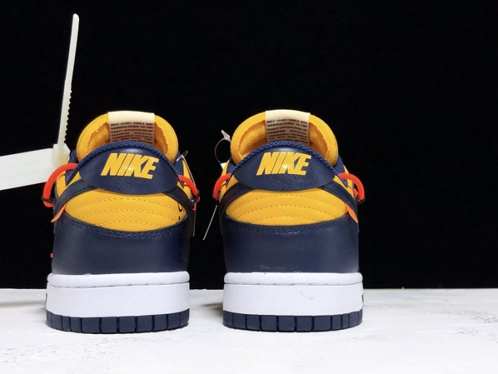 nike dunk low of michigan - ct0856-700