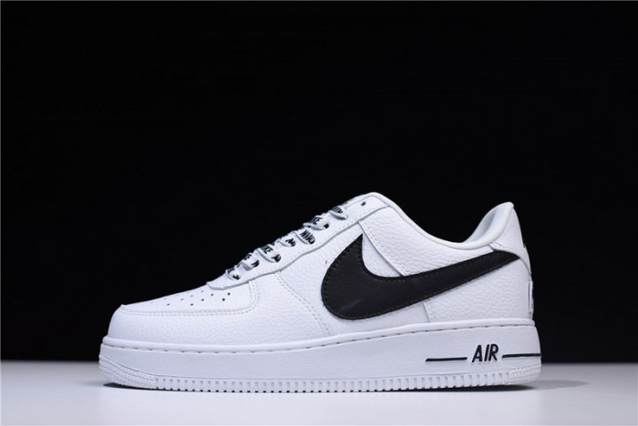 nike air force 1 ''07 8 nba sz 18 white/ black athletic shoes - 823511-103